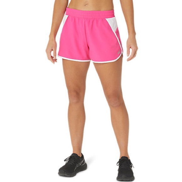 Neon pink Champion outdoor fitness stretch waistband shorts y2k athletic bottoms - Picture 8 of 9